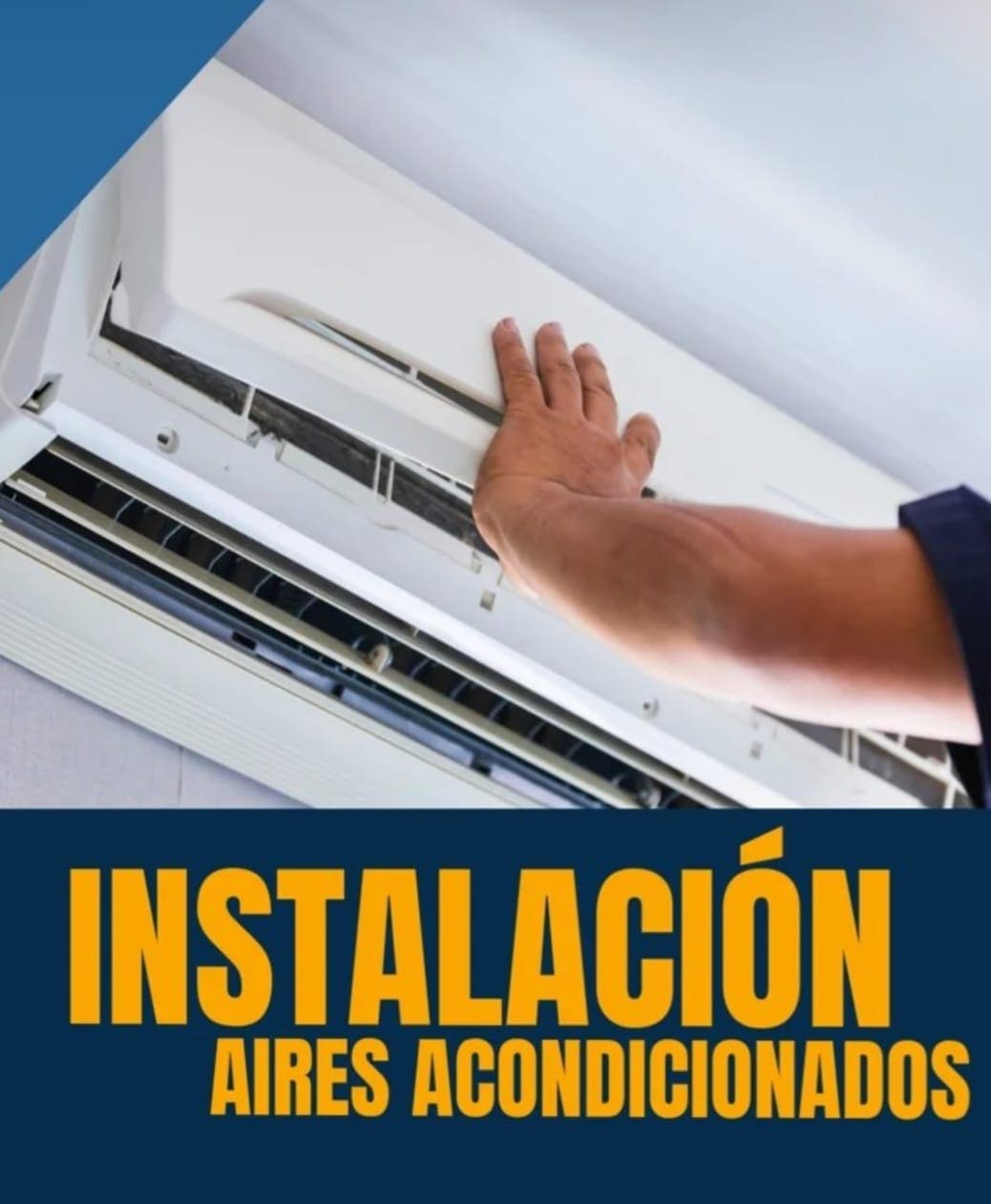 Imagen sobre instalación de aire acondicionado
